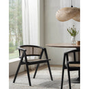 Tyhesha Black Dining Chair
