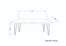Zeena Brown Dining Table