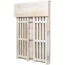 Lydell White Bookcase