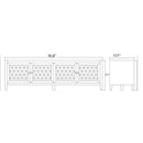 Aldrick Brown Console Table