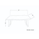 Samer Brown Dining Table