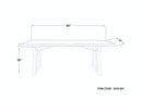 Dary Brown Dining Table