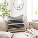 Kiirsten Jet Black Pillow Cover