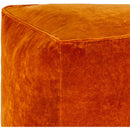 Tearia Rust Pouf