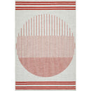 Heathr Modern Garnet Area Rug