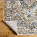 Taggart Traditional Navy/Light Brown Area Rug