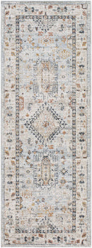 Raphel Traditional Pale Blue Area Rug