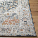 Maretta Traditional Charcoal/Light Gray Area Rug