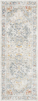 Maretta Traditional Pale Blue Area Rug