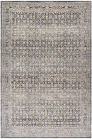 Margaret Traditional Dark Blue Washable Area Rug - Becki Owens x Livabliss