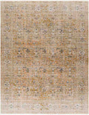 Margaret Traditional Moss Orange Washable Area Rug - Becki Owens x Livabliss