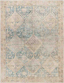 Marlene Traditional Light Beige/Emerald Area Rug - Becki Owens x Livabliss