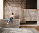 Marlene Traditional Burgundy/Olive Area Rug - Becki Owens x Livabliss