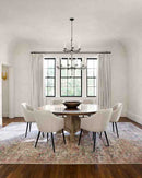 Marlene Traditional Burgundy/Olive Area Rug - Becki Owens x Livabliss