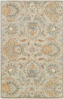Lyon Traditional Medium Brown Area Rug