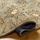 Lyon Traditional Medium Brown Area Rug