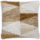 Laportia Dark Brown Pillow Cover