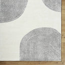 Annastasia Modern Light Silver Area Rug