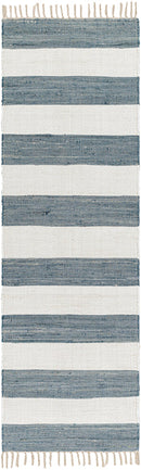 Kirby Modern Denim Area Rug