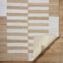 Lev Modern Light Brown/Light Beige Area Rug