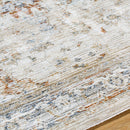 Madai Traditional Cream/Burnt Orange Area Rug