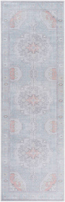 Luisanna Traditional Light Blue Area Rug