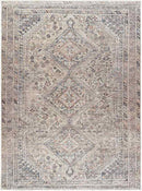 Tyanne Traditional Dark Brown Area Rug