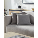Jeanetta Medium Gray Pillow Cover