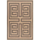 Drayton Global Tan/Charcoal Washable Area Rug