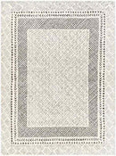Vada Modern Ivory/Black Area Rug