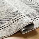 Vada Modern Ivory/Black Area Rug