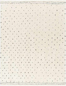 Monisha Modern Ivory/Black Area Rug