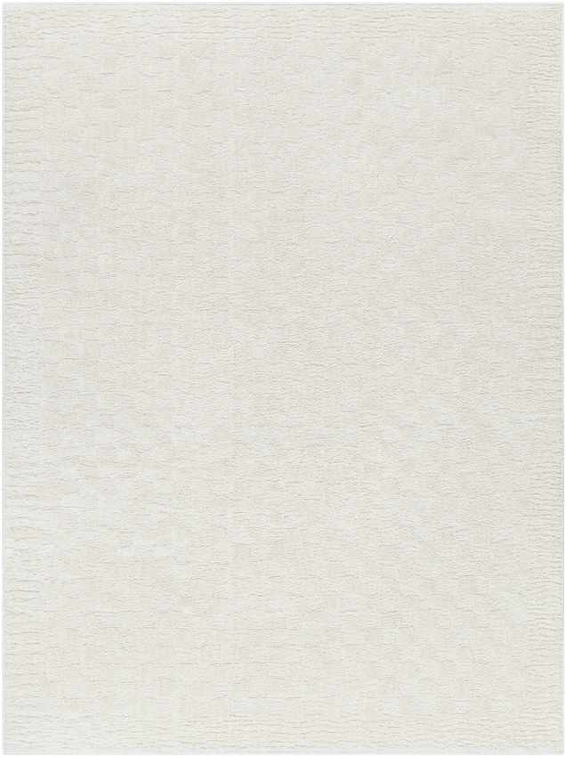 Zechariah Modern Ivory/Off-White Area Rug