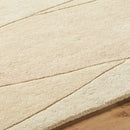 Mulhouse Modern Dark Brown/Light Beige Area Rug