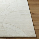 Besancon Modern Light Silver Area Rug