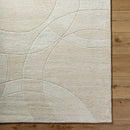 Besancon Modern Light Silver Area Rug