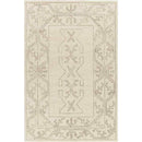 Mandeep Modern Light Beige/Medium Brown Area Rug