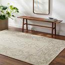 Mandeep Modern Light Beige/Medium Brown Area Rug