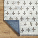 Kashena Modern Ivory/Medium Brown Area Rug
