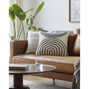 Athina Light Silver Pillow Cover
