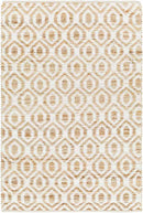 Diandria Modern White/Tan Area Rug