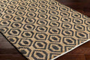 Diandria Modern Tan/Black Area Rug