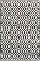 Diandria Modern Black/Ivory Area Rug