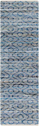 Ndrew Modern Dark Blue Area Rug