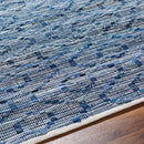 Ndrew Modern Dark Blue Area Rug