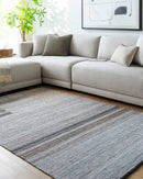 Browning Rustic Charcoal Area Rug