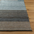 Quantisha Rustic Dark Grey Area Rug