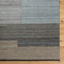 Quantisha Rustic Dark Grey Area Rug