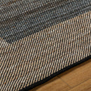Quantisha Rustic Dark Grey Area Rug