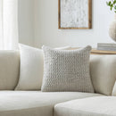 Susa White Pillow Cover